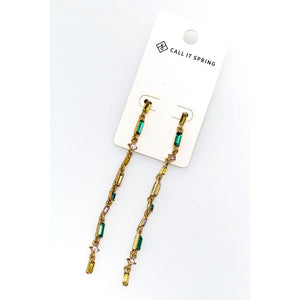 CALL IT SPRING Multicolor Glass Earrings