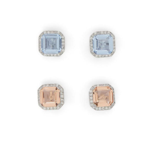 ALDO Blue Elastane Earrings