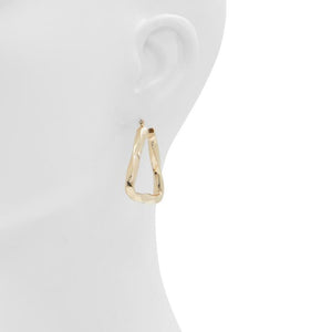 ALDO Gold Elastane Earrings