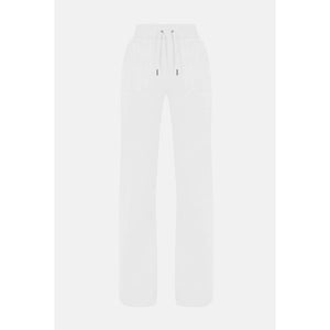 Juicy Couture White Polyester Casual Pants