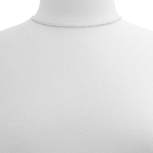 ALDO Silver Elastane Necklace