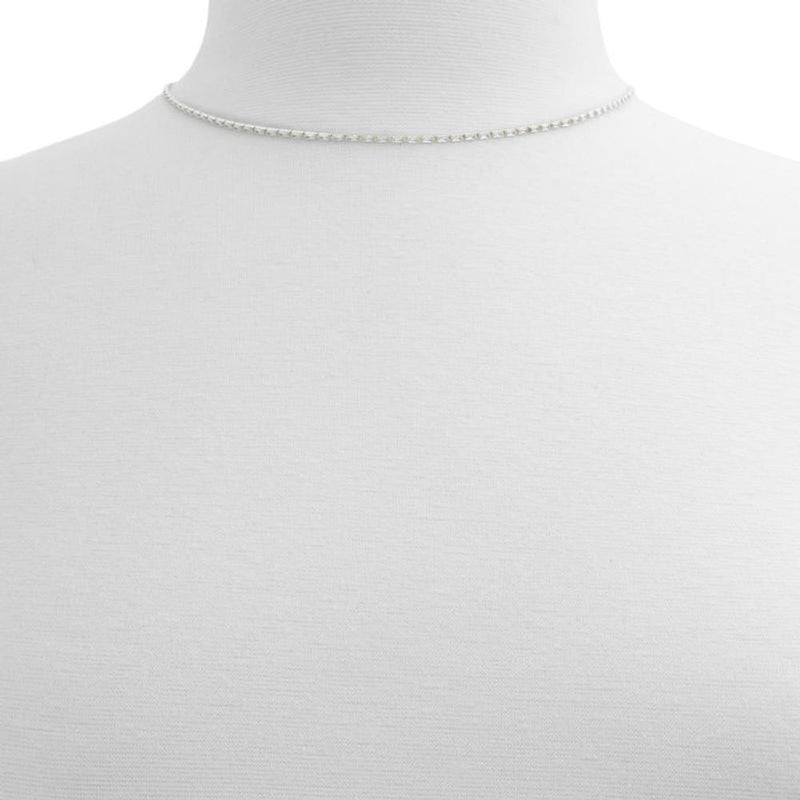 ALDO Silver Elastane Necklace