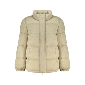Guess Jeans Beige Polyester Women's Jacket