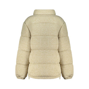 Guess Jeans Beige Polyester Women's Jacket