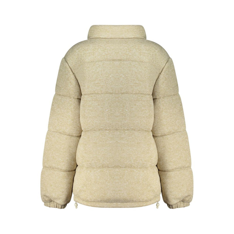 Guess Jeans Beige Polyester Women's Jacket
