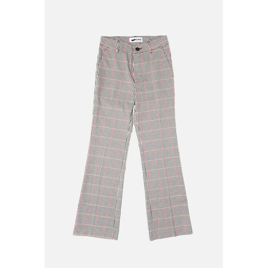Gas Black Polyester Pants