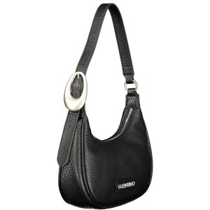 Mario Valentino Black Polyurethane Women's Bag