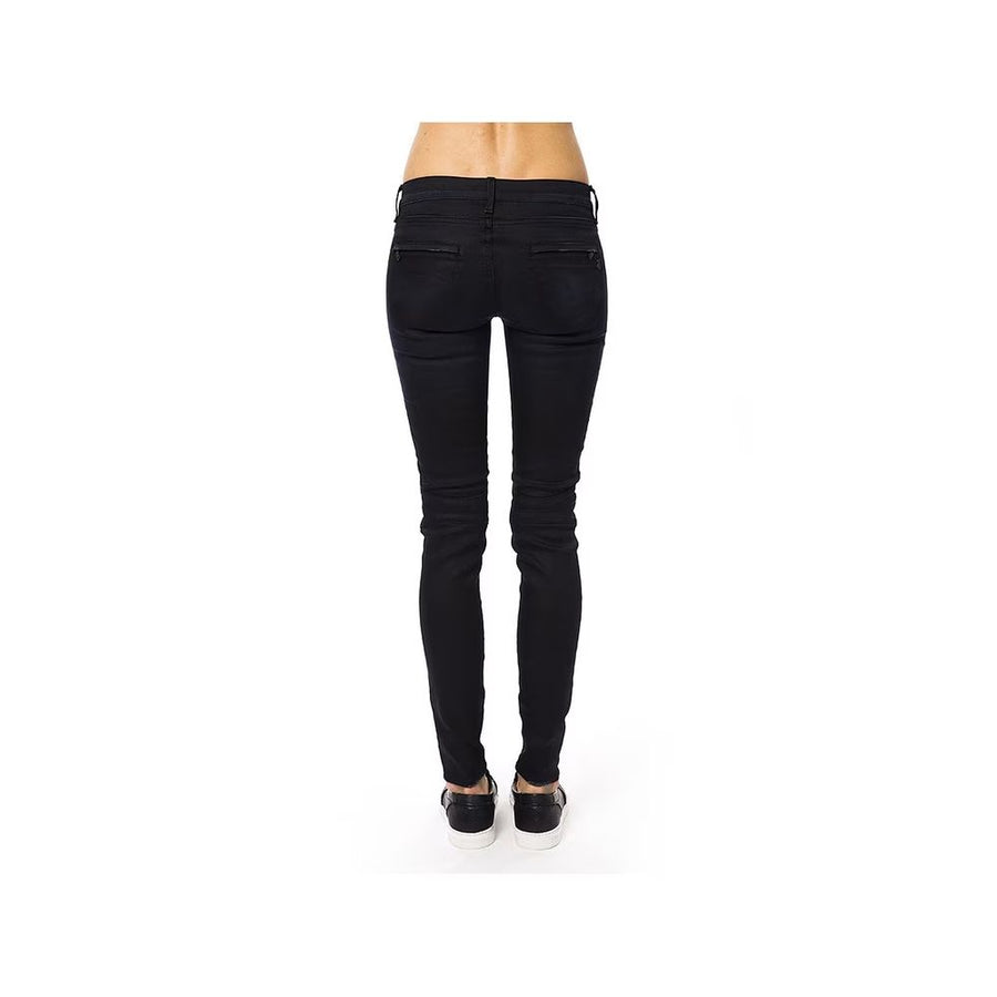 Gas Blue Cotton Skinny Pants