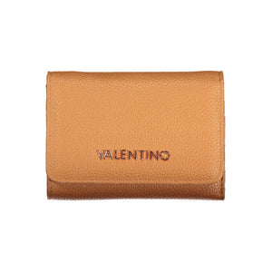 Mario Valentino Brown Polyurethane Women's Wallet