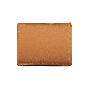 Mario Valentino Brown Polyurethane Women's Wallet