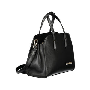 Mario Valentino Black Polyurethane Women's Bag