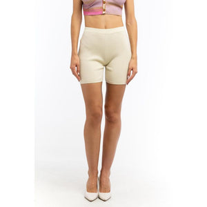 Patrizia Pepe Beige Nylon Leggings