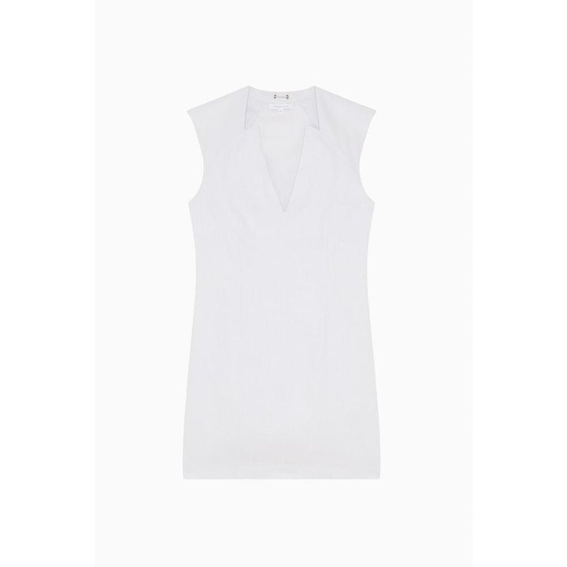 Patrizia Pepe purple viscose sleeveless casual dress with deep V-neckline