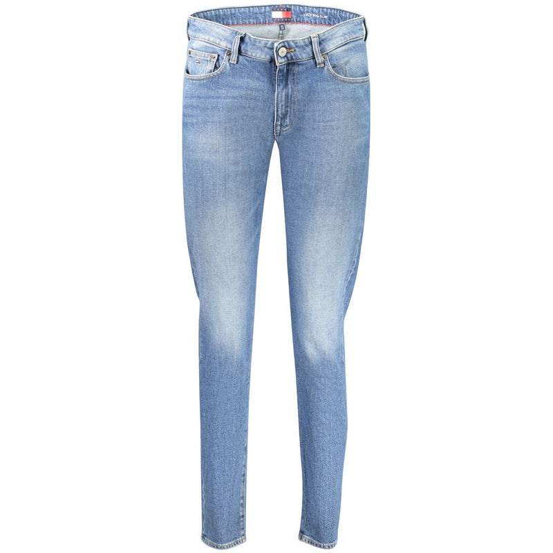 Tommy Hilfiger light blue cotton slim fit denim jeans