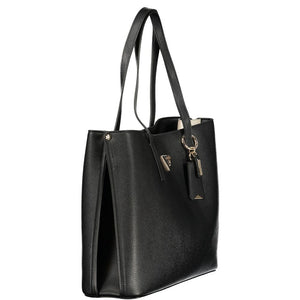 Guess Jeans Black Polyurethane Women's Handbag