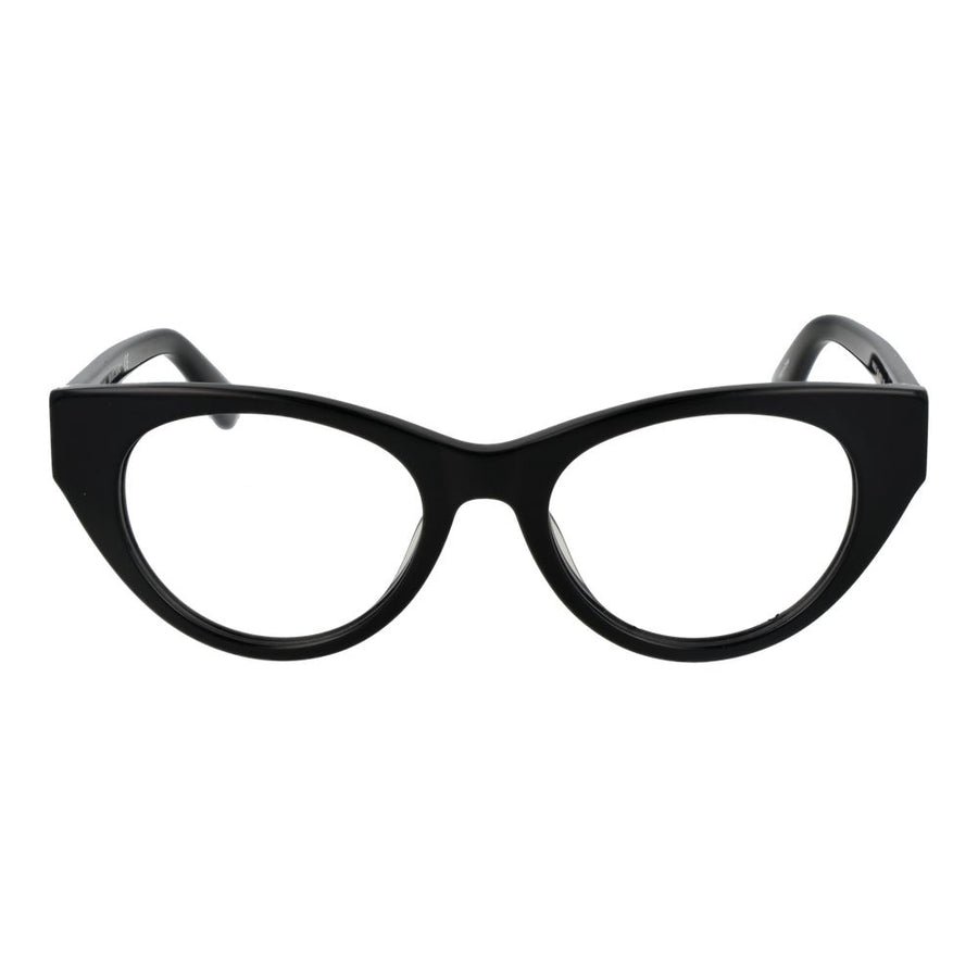 Black cat-eye plastic glasses frames by Marciano by Guess
