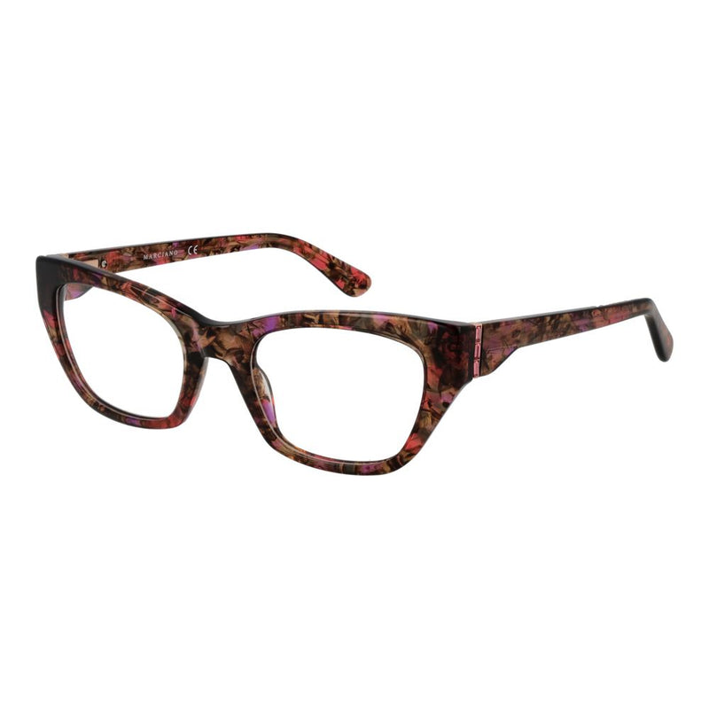 Marciano by Guess cat-eye plastic glasses frames in a multicolored floral and tortoiseshell pattern