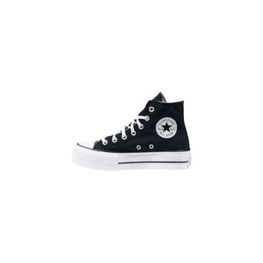 Maroon high-top sneaker with white sole on a white background