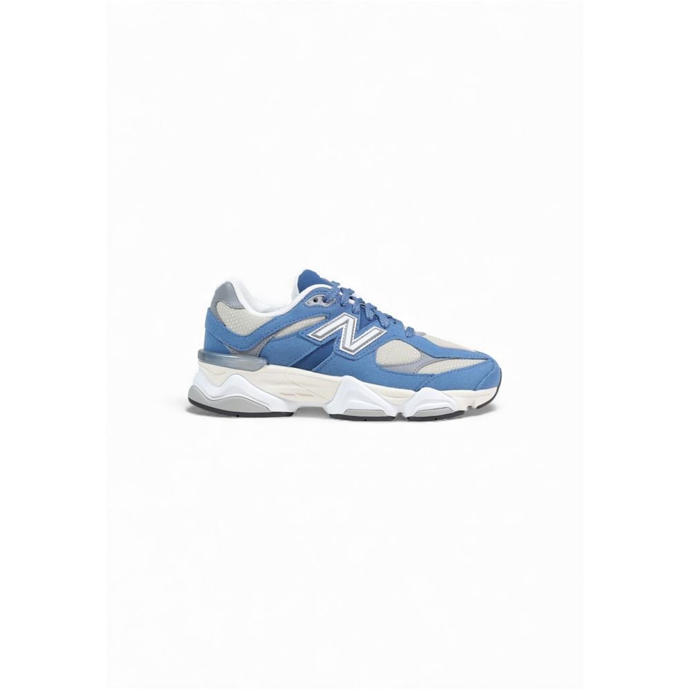 Blue Synthetic Athletic Sneakers