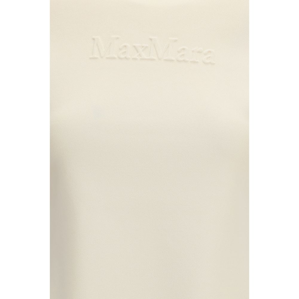 Max Mara Pure Beige Viscose T-Shirt