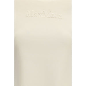 Max Mara Pure Beige Viscose T-Shirt