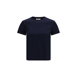 Max Mara Pure Blue Cotton T-Shirt