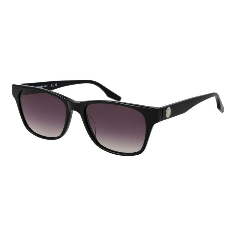 Converse black acetate sunglasses with gradient lenses