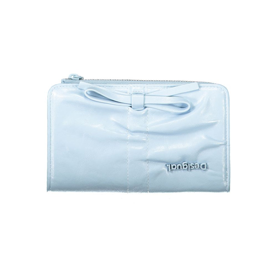 Desigual Azzurro Poliuretano Women Wallet