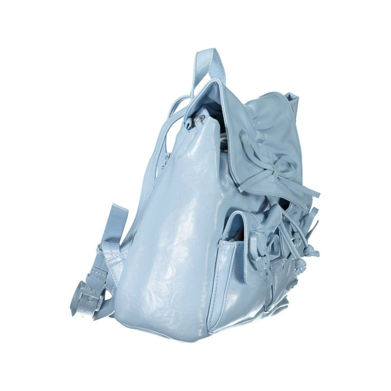 Desigual Azzurro Poliuretano Women Backpack
