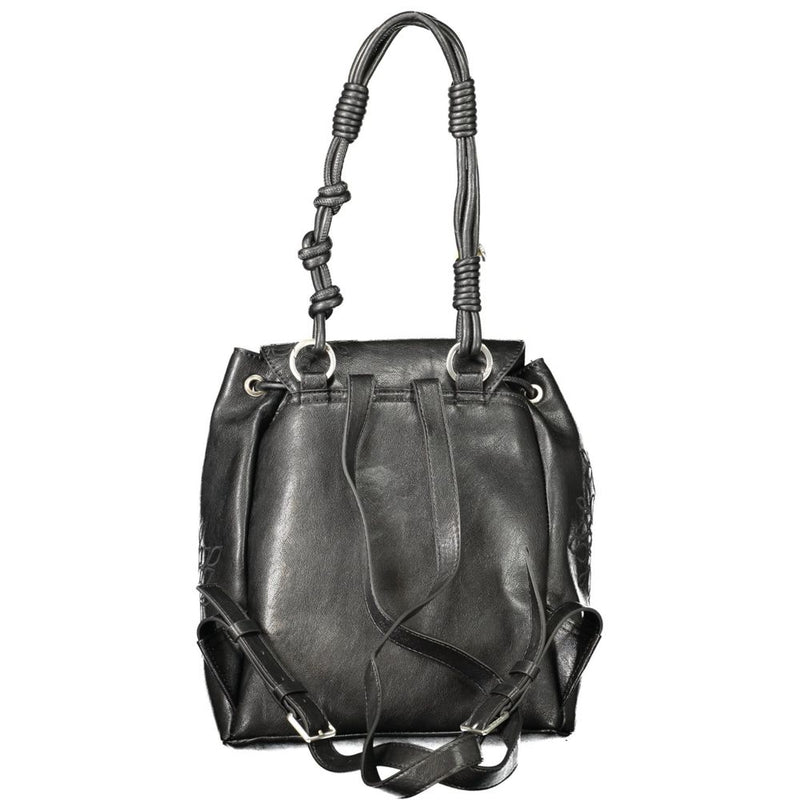 Desigual Black Polyurethane Women's Mini Backpack