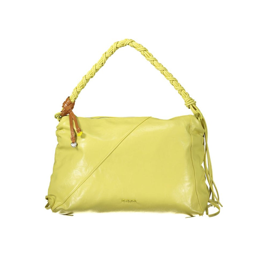 Desigual Giallo Polyurethane Women Handbag