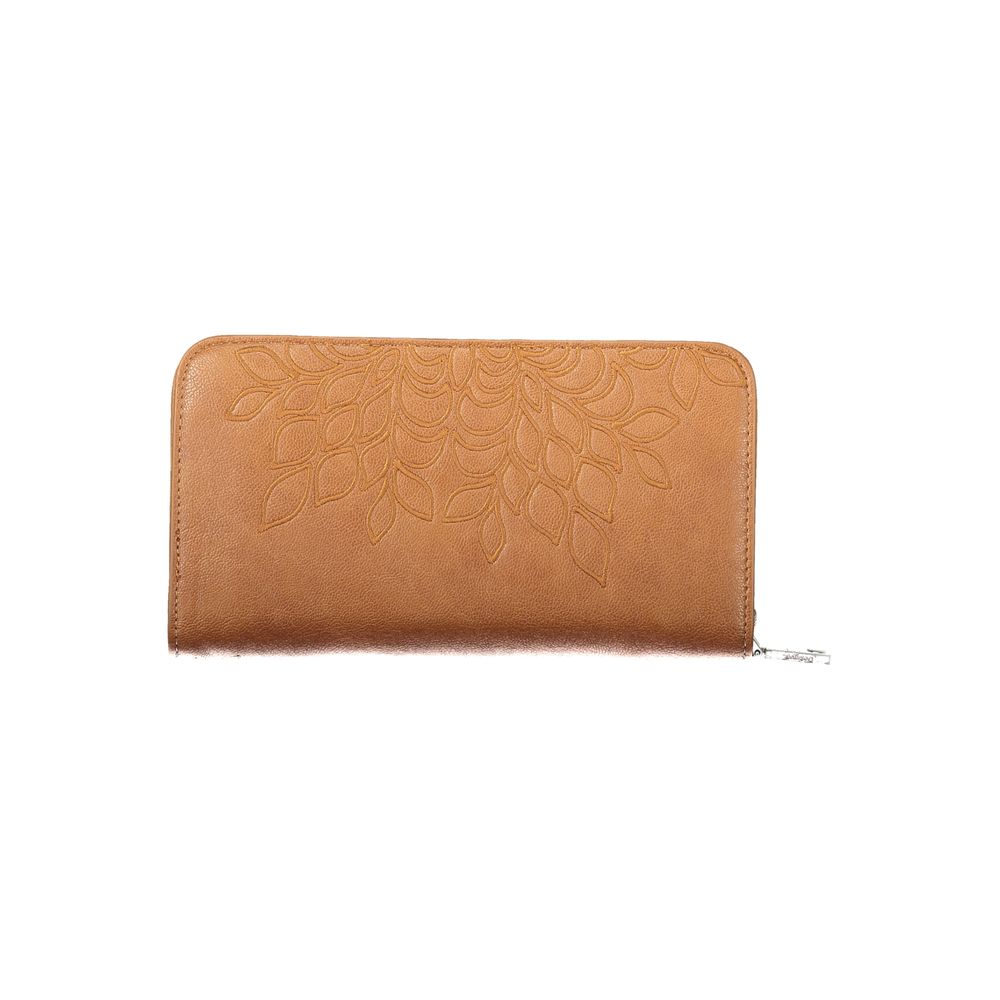 Desigual Marrone Polyurethane Women Wallet
