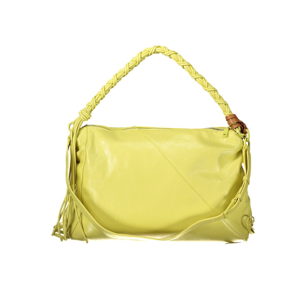 Desigual Giallo Polyurethane Women Handbag