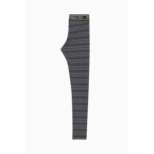 Patrizia Pepe Black Polyester Leggings
