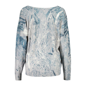 Desigual Azzurro Viscosa Woman Sweater