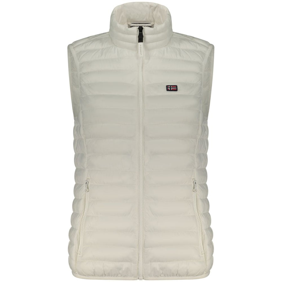 Norway 1963 Bianco Poliammide Women's Gilet