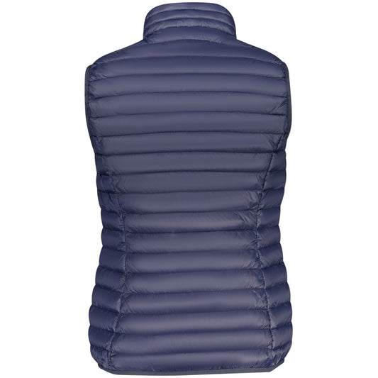 Norway 1963 Blu Poliammide Women's Gilet