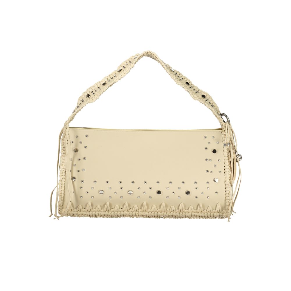 Desigual Beige Polyurethane Women Handbag
