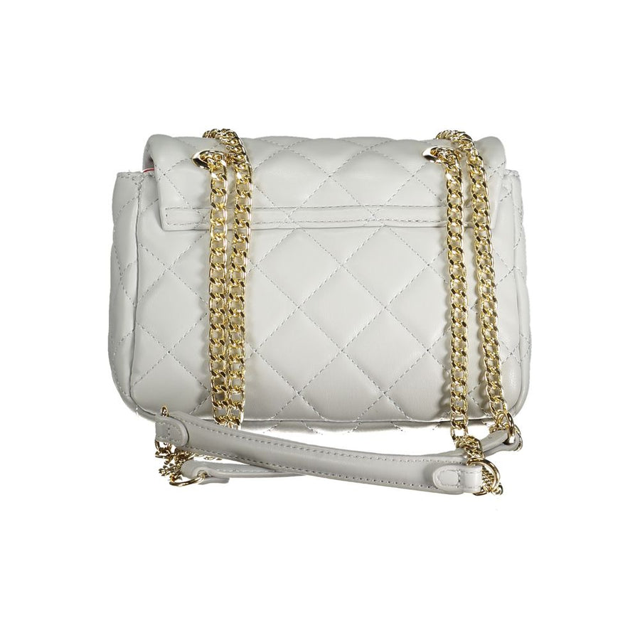 Mario Valentino Grey Polyurethane Women's Bag