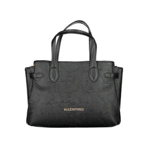 Mario Valentino Black Polyurethane Women's Bag