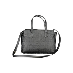 Mario Valentino Black Polyurethane Women's Bag
