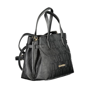 Mario Valentino Black Polyurethane Women's Bag