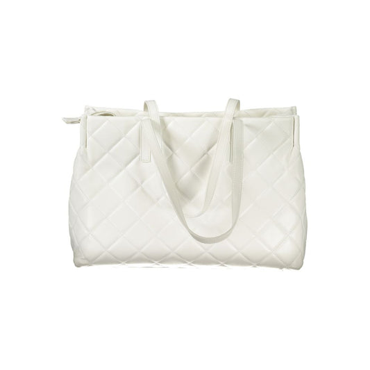 Mario Valentino White Polyurethane Women's Bag