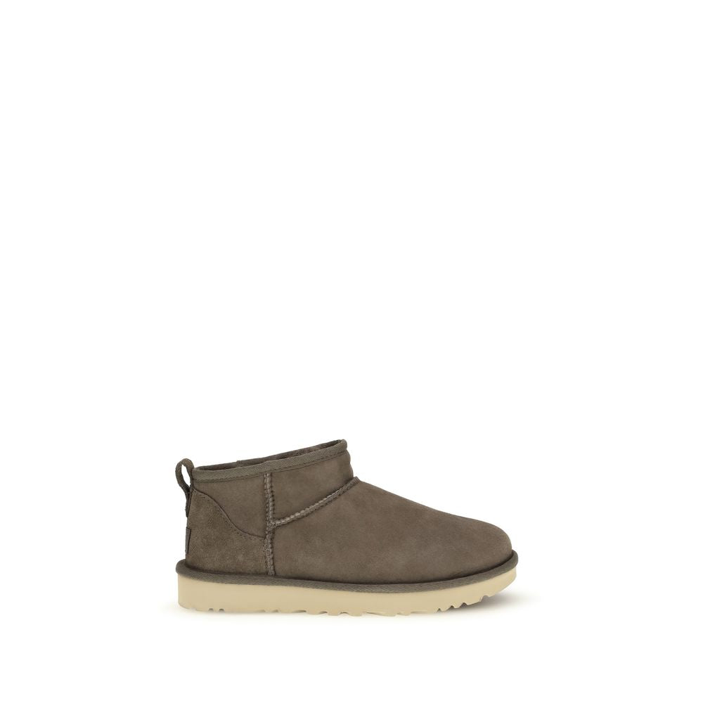Brown Leather Ankle Boots