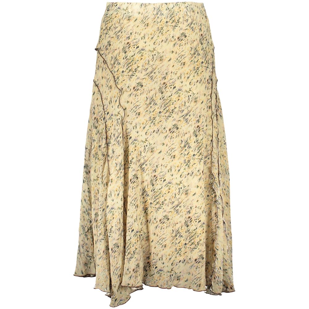Desigual Beige Polyester Women's Skirt