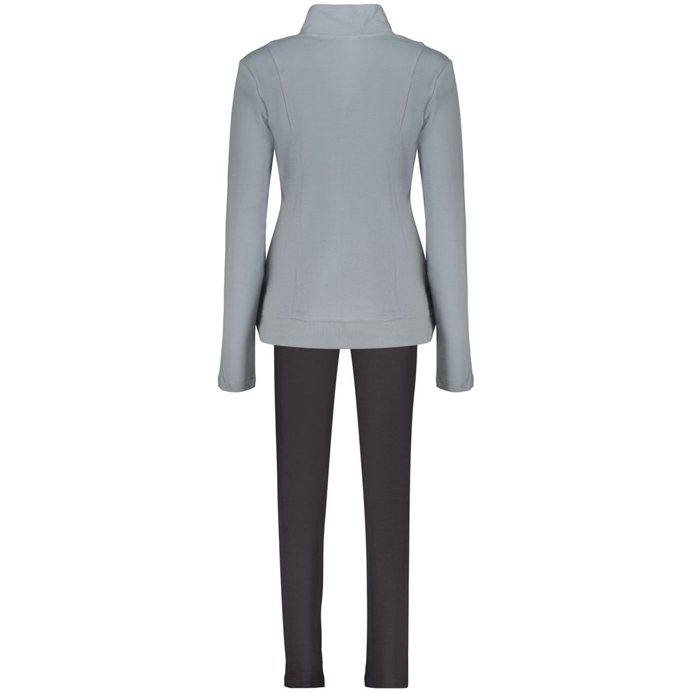 Freddy Blue Cotton Women's Sweatshirt Set