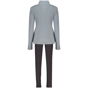 Freddy Blue Cotton Women's Sweatshirt Set