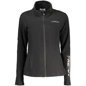 Freddy Black Cotton Women's Sweatshirt