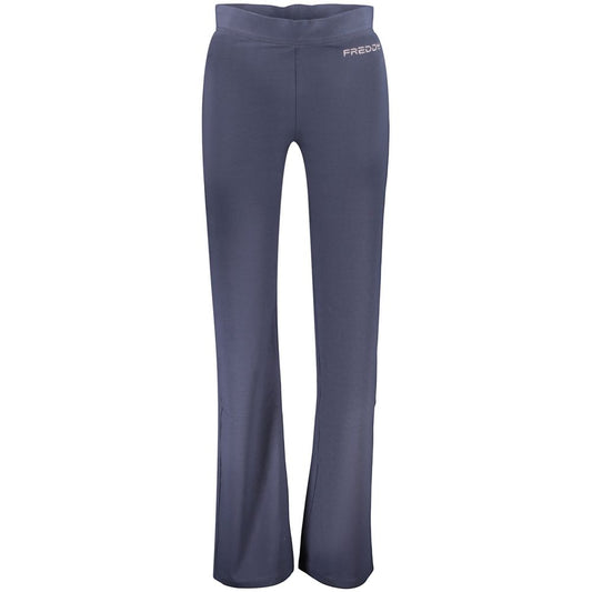 Freddy Blue Cotton Women's Trousers