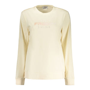 Freddy Beige Cotton Woman T-Shirt